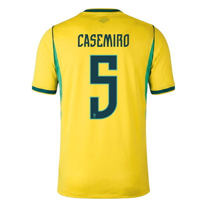 Brazil World Cup 2026 Home Soccer Jersey - CASEMIRO #5