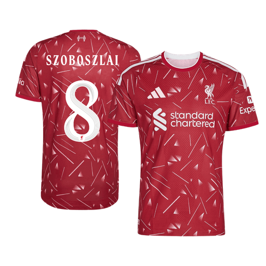 Liverpool 2026/27 Home Soccer Jersey - SZOBOSZLAI #8 – UCL (Player Edition)