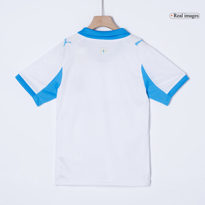Kids Marseille 2025/26 Home Soccer Kit