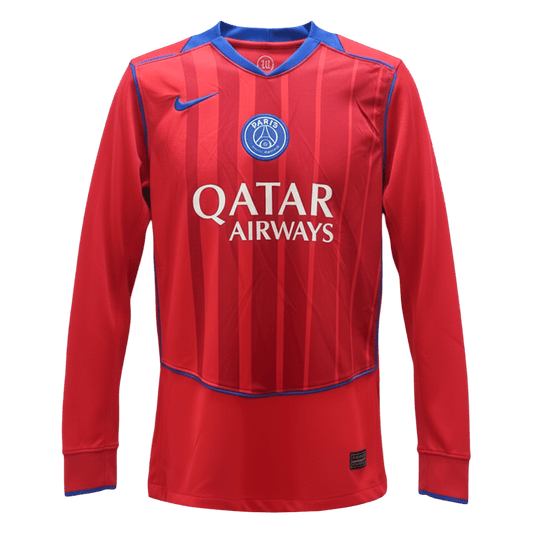Men's PSG 2025/26 Long Sleeve Soccer Jersey