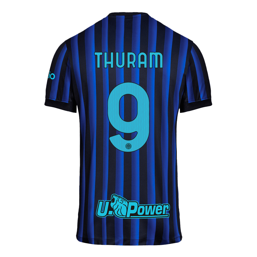 THURAM #9 Men's Inter Milan 2025/26 Home Soccer Jersey