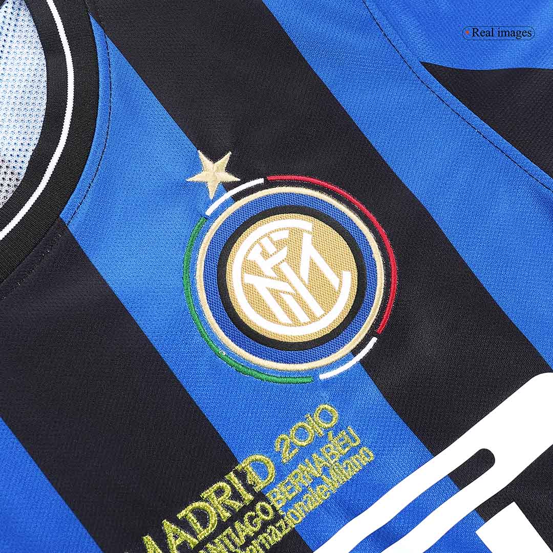 Inter Milan 2009/10 Retro Home Soccer Jersey – UCL Final