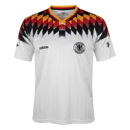 Retro Men's Germany 1994 Home Soccer Jersey