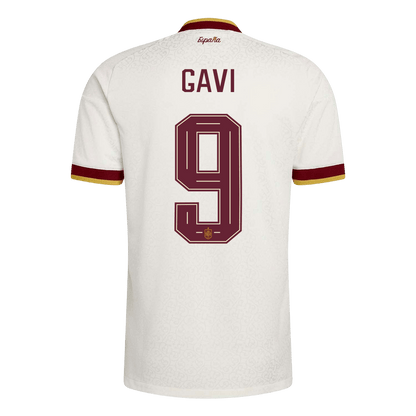 Spain World Cup 2026 Away Soccer Jersey - GAVI #9 (Player Edition)