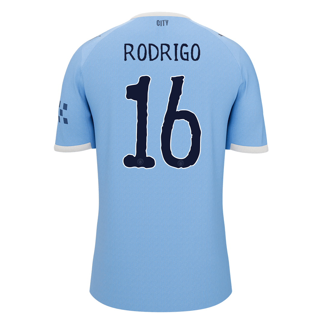 RODRIGO #16 Men's Manchester City World Cup 2025/26 Home Soccer Jersey [PREMIUM]
