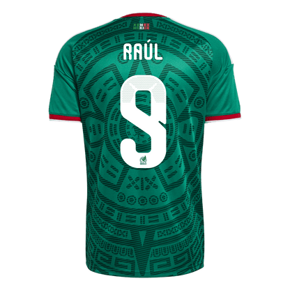 Raúl #9 Men's Mexico World Cup 2026 Home Soccer Jersey [PREMIUM]