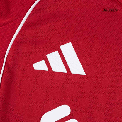 ISAK #9 Men's Liverpool UCL 2025/26 Player Version Home Soccer Jersey - Slim Fit