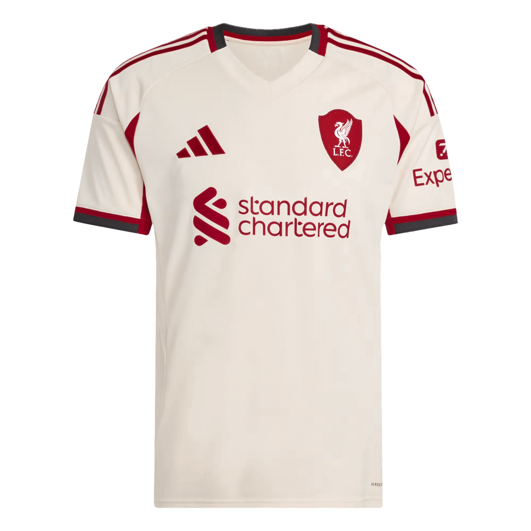Men's Liverpool 2025/26 Away Soccer Jersey