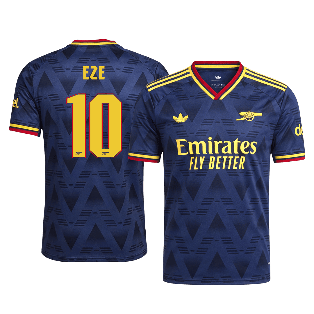 Arsenal 2026/27 Away Soccer Jersey - EZE #10 – UCL (Player Edition)