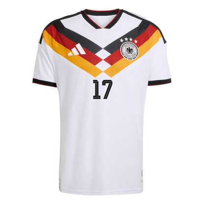 Germany World Cup 2026 Home Soccer Jersey - WIRTZ #17 (Player Edition)