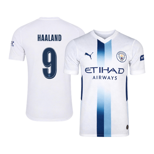 Manchester City 2026/27 Third Away Soccer Jersey - HAALAND #9 – UCL (Player Edition)