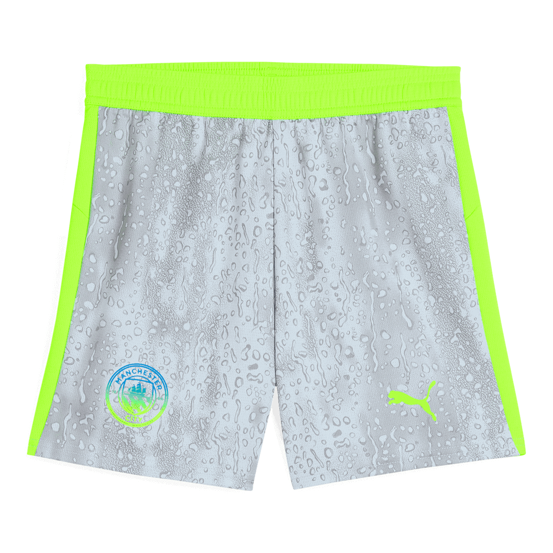 Men's Manchester City 2025/26 Third Away Soccer Shorts
