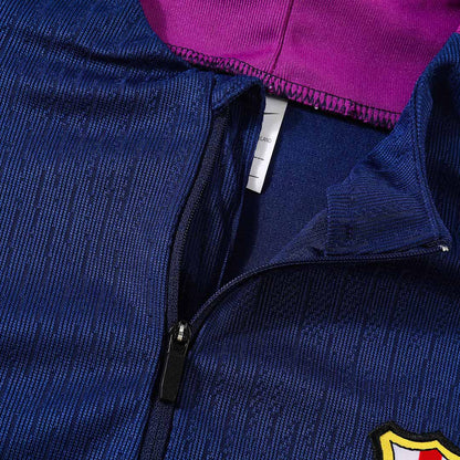 Kid's Barcelona 2025/26 Zipper Sweatshirt Kit