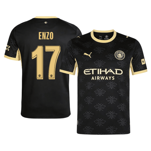 Manchester City 2026/27 Away Soccer Jersey - ENZO #17 – UCL