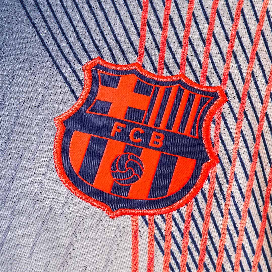 Kid's Barcelona 2025/26 Zipper Sweatshirt Kit
