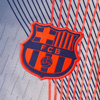Kid's Barcelona 2025/26 Zipper Sweatshirt Kit
