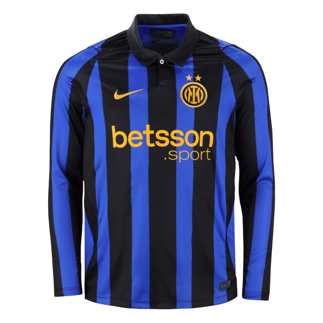 Inter Milan 2026/27 Long Sleeve Home Soccer Jersey