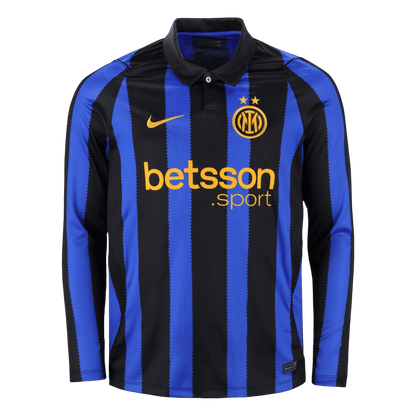 Inter Milan 2026/27 Long Sleeve Home Soccer Jersey