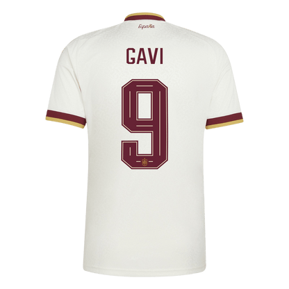 Spain World Cup 2026 Away Soccer Jersey - GAVI #9