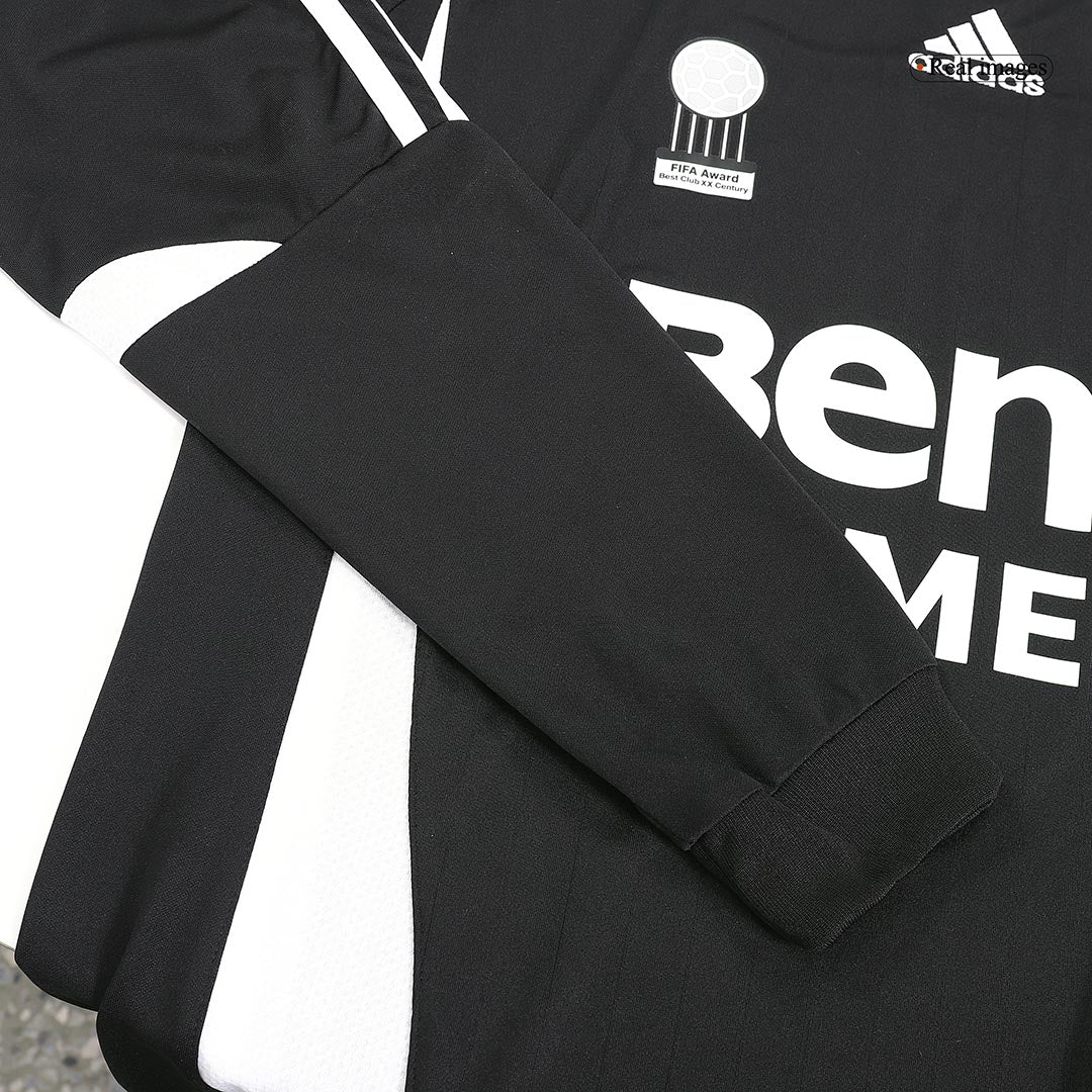 Retro RAUL #7 Men's Real Madrid 2006/07 Away Long Sleeve Soccer Jersey