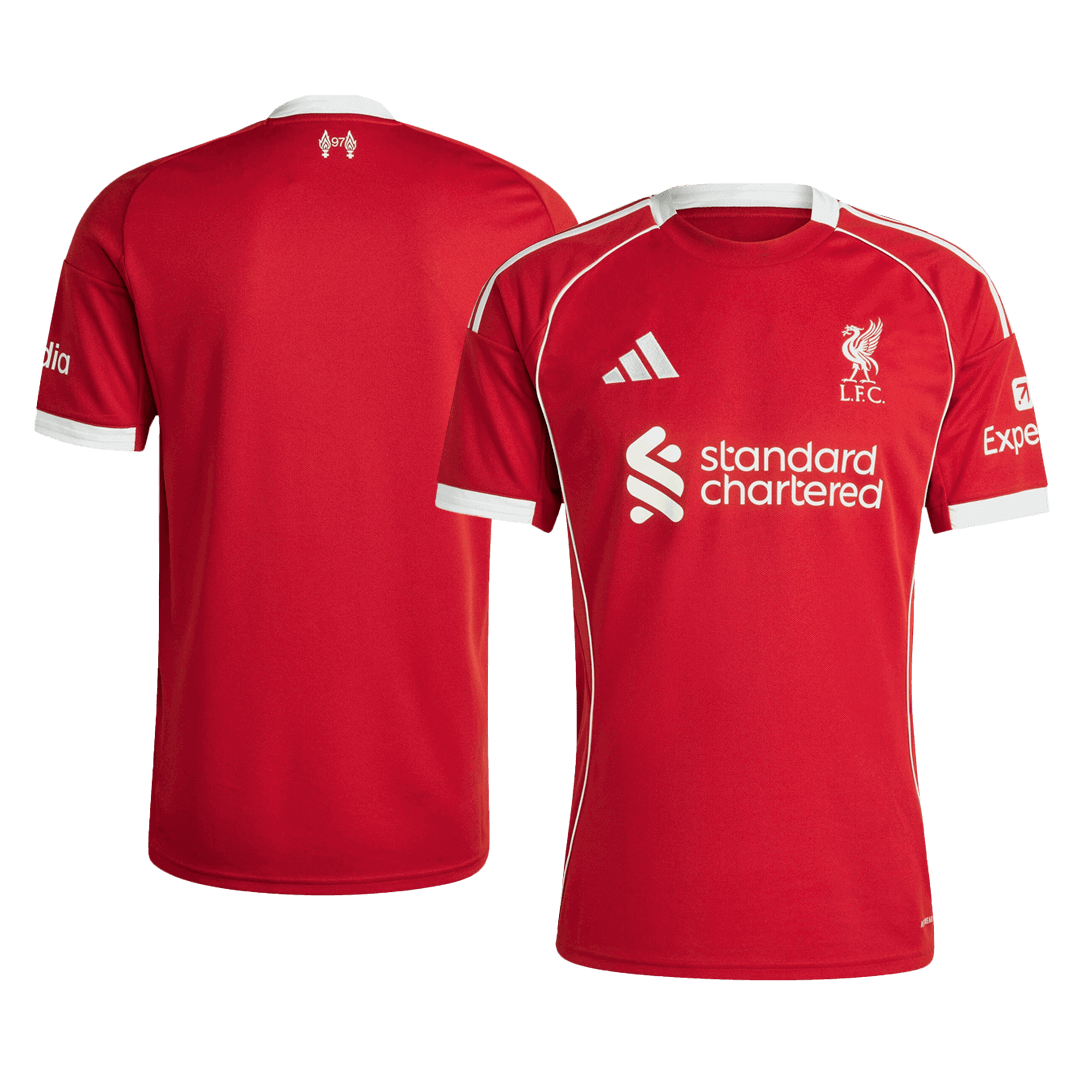 Liverpool 2025/26 Home Soccer Jersey