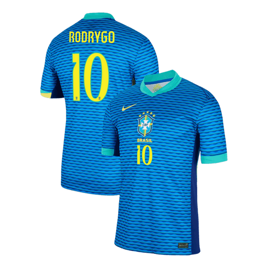 Brazil 2024 Away Soccer Jersey - RODRYGO #10