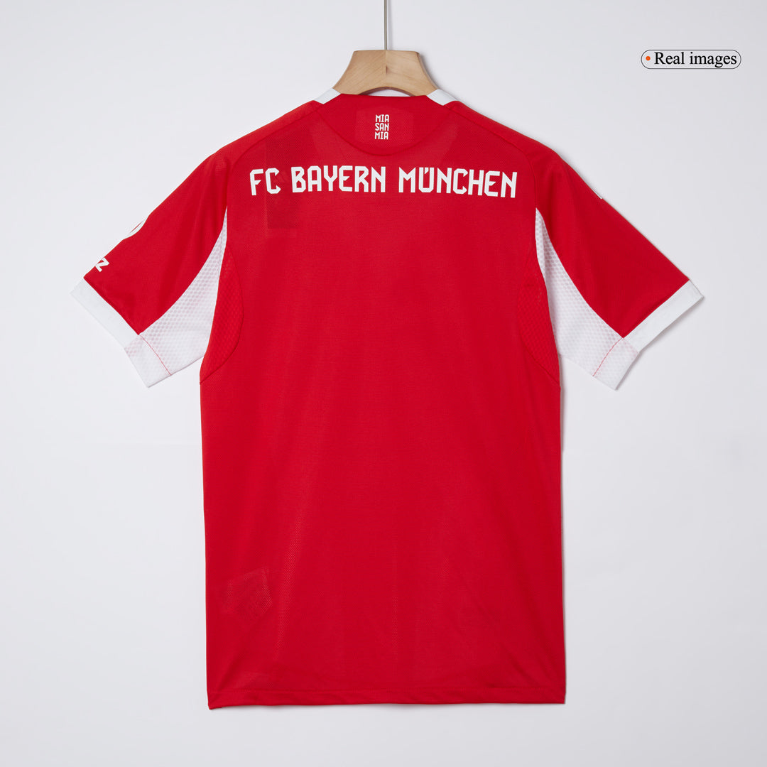 UPAMECANO #2 Men's Bayern Munich 2025/26 Player Version Home Soccer Jersey - Slim Fit