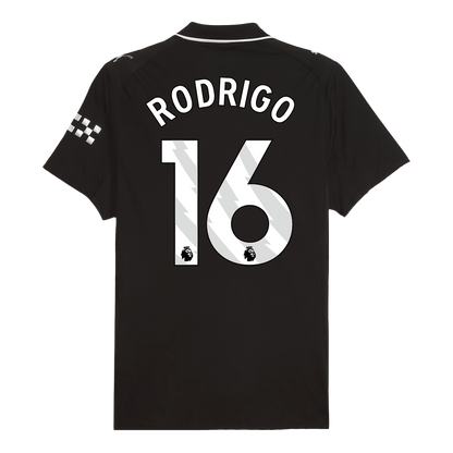 Manchester City 2025/26 Away Soccer Jersey - RODRIGO #16 (Player Edition)