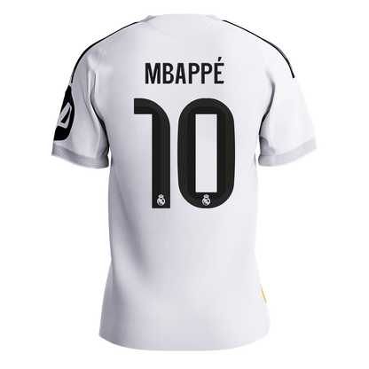 MBAPPÉ #10 Men's Real Madrid 2025/26 Player Version Home Soccer Jersey - Slim Fit [PREMIUM]