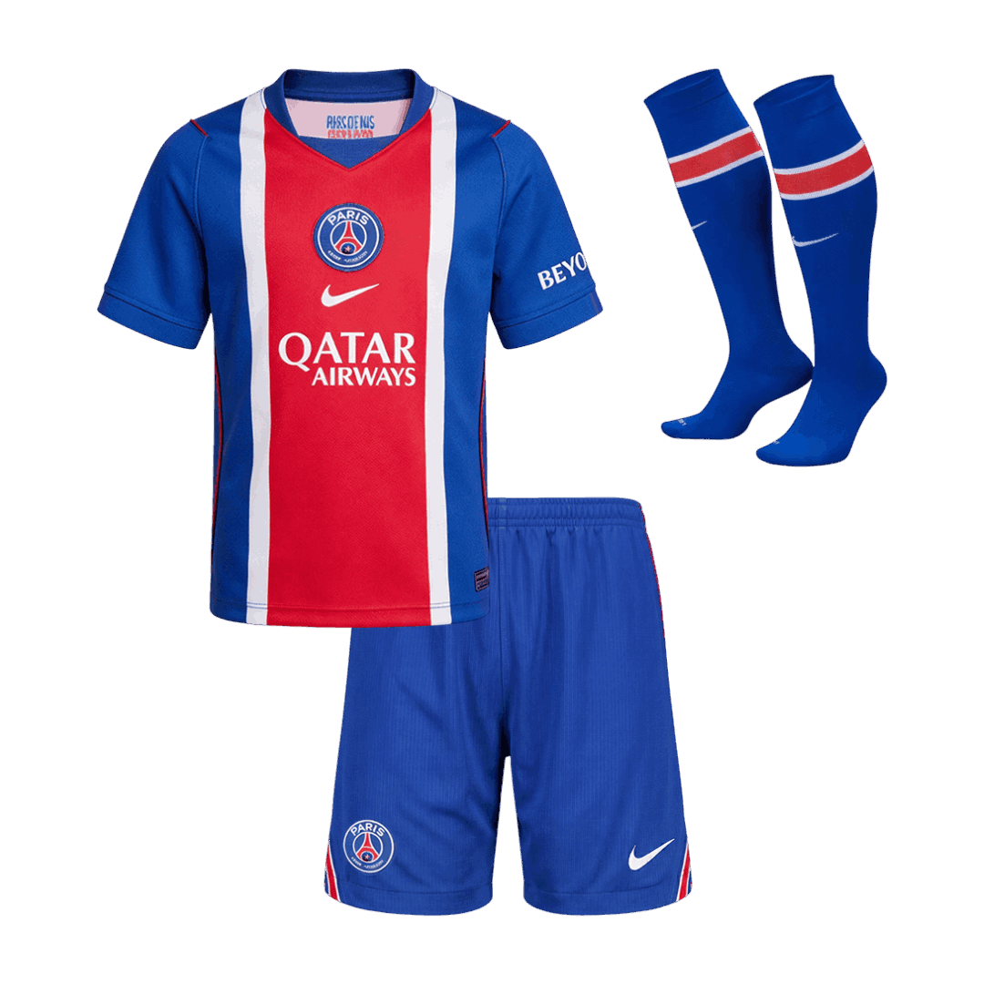Kids PSG 2026/27 Home Soccer Full Kit