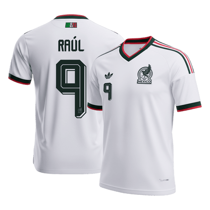 Mexico World Cup 2026 Away Soccer Jersey - RAÚL #9