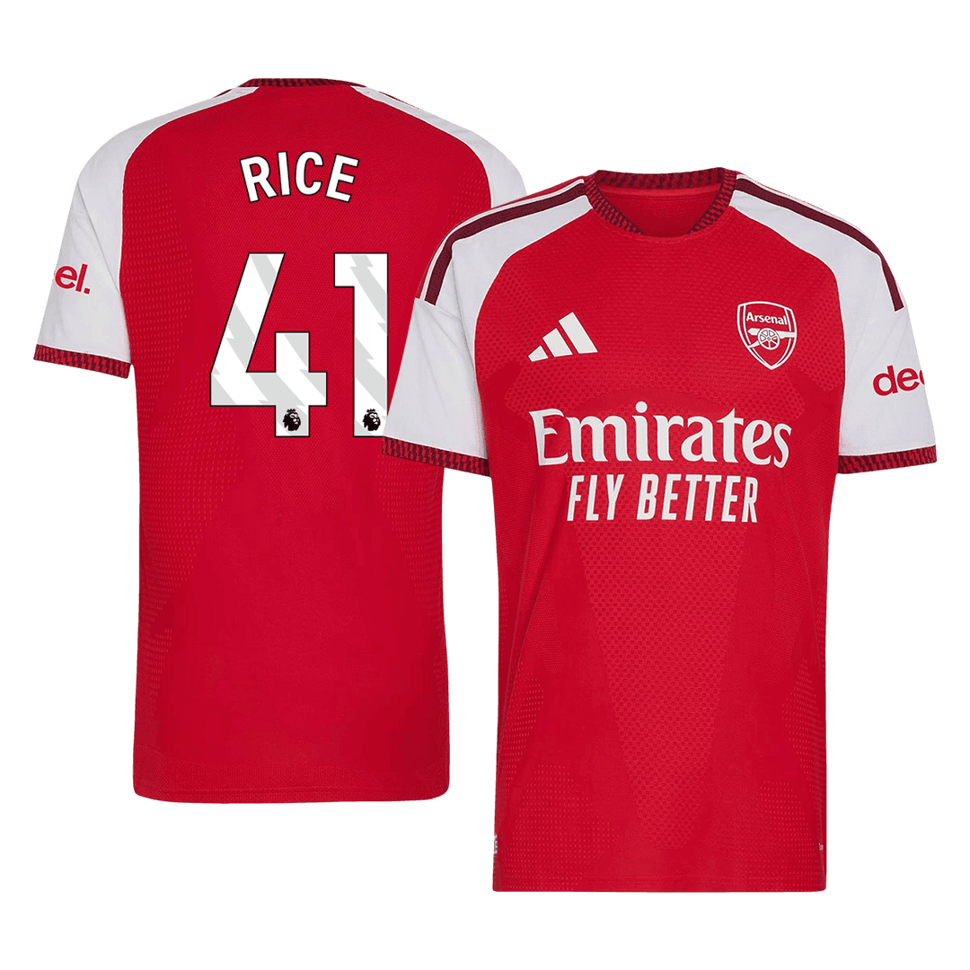Arsenal 2026/27 Home Soccer Jersey - RICE #41 (Player Edition)