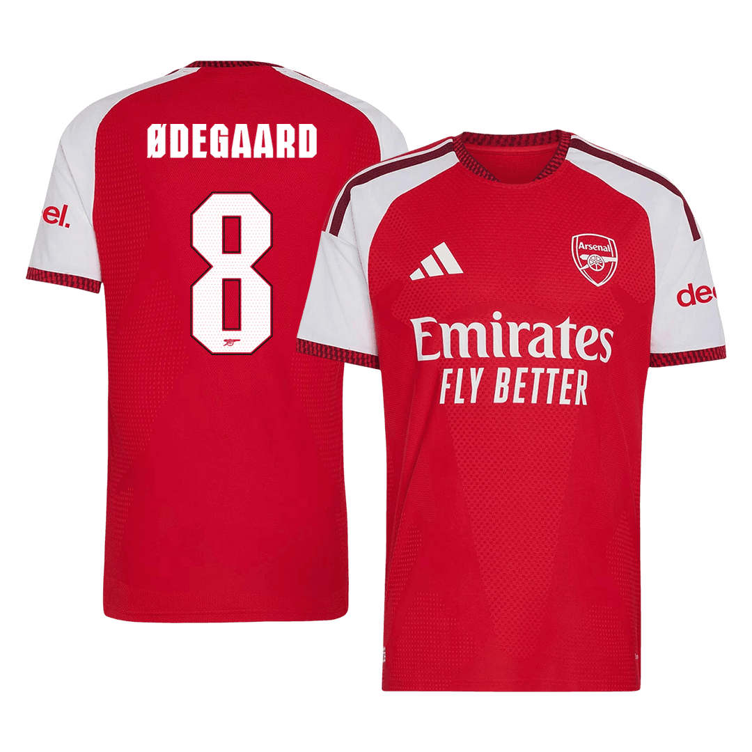 Arsenal 2026/27 Home Soccer Jersey - ØDEGAARD #8 – UCL (Player Edition)