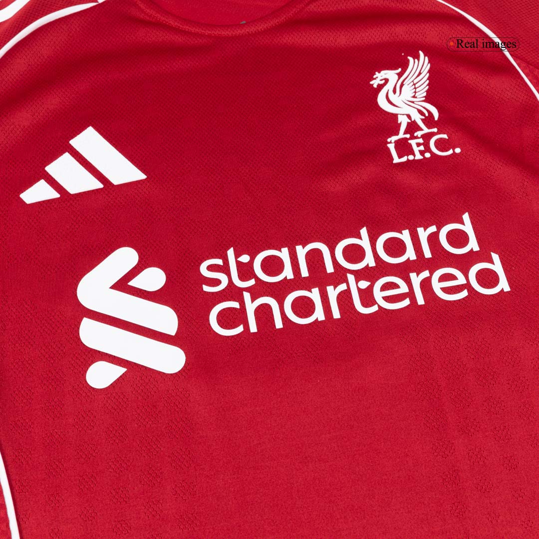 ISAK #9 Men's Liverpool UCL 2025/26 Player Version Home Soccer Jersey - Slim Fit
