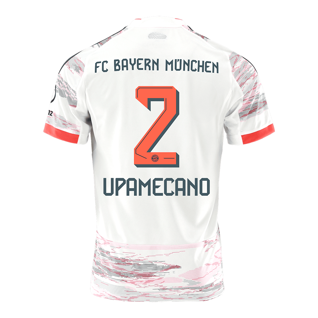 Bayern Munich 2025/26 Away Soccer Jersey - UPAMECANO #2
