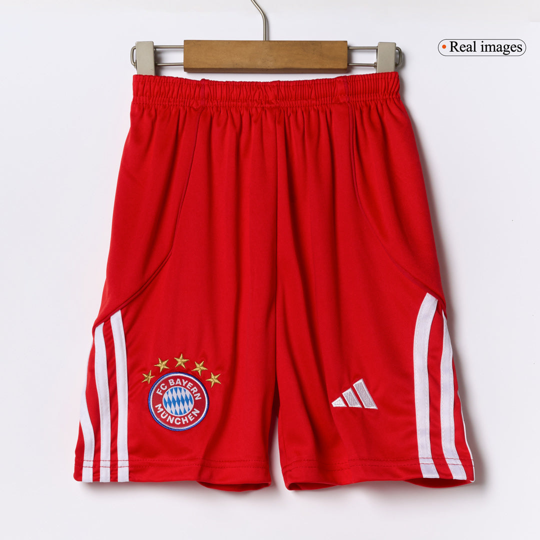 Kid's Bayern Munich 2025/26 Home Soccer Jersey Kit