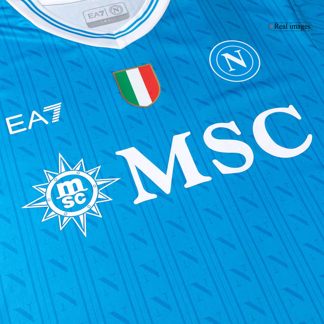 Men's Napoli 2025/26 Home Soccer Jersey