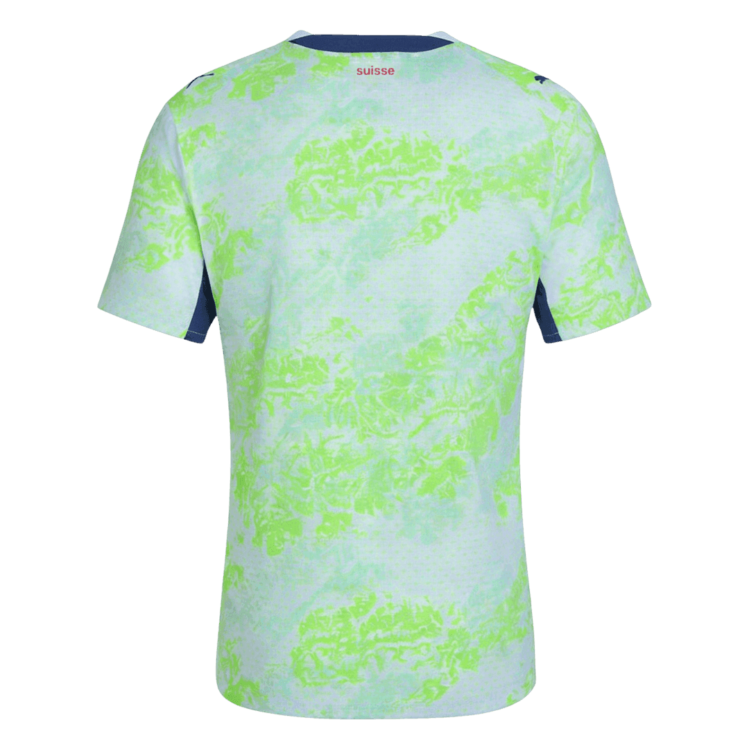 Switzerland World Cup 2026 Away Soccer Jersey (Player Edition)