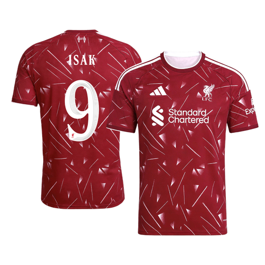 Liverpool 2026/27 Home Soccer Jersey - ISAK #9 – UCL