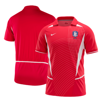 Retro Men's South Korea 2002 Home Soccer Jersey