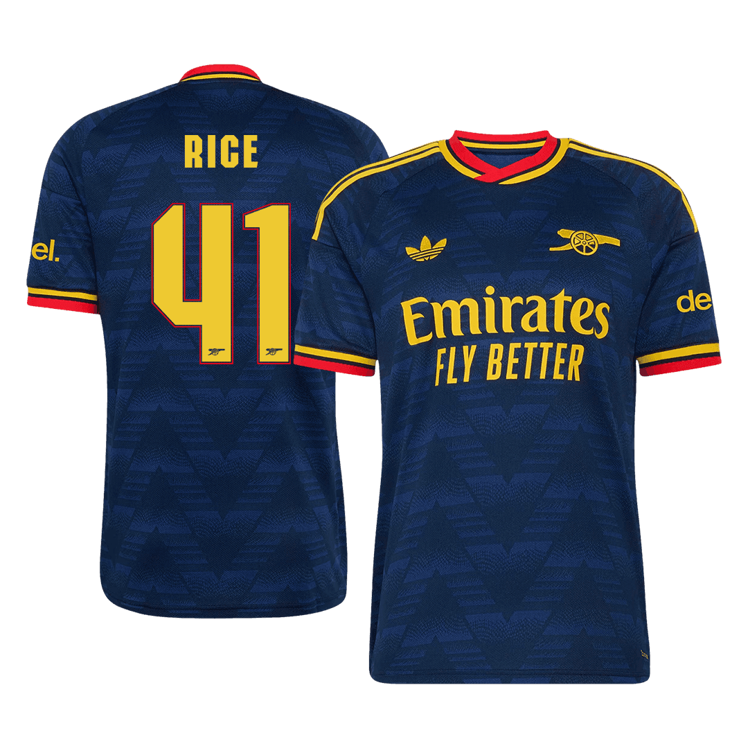 Arsenal 2026/27 Away Soccer Jersey - RICE #41 – UCL
