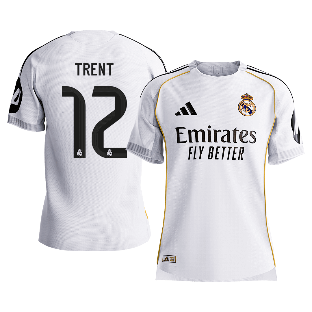 Real Madrid 2025/26 Home Soccer Jersey - TRENT #12 (Player Edition)