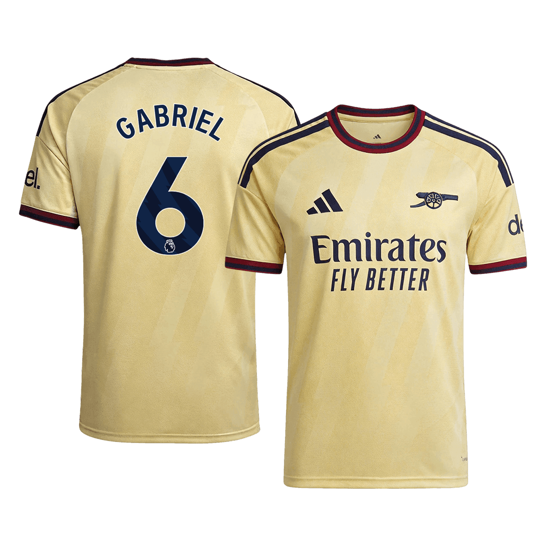 Arsenal 2026/27 Third Away Soccer Jersey - GABRIEL #6