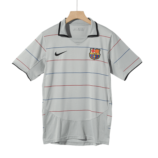 Barcelona 2003/04 Retro Away Soccer Jersey