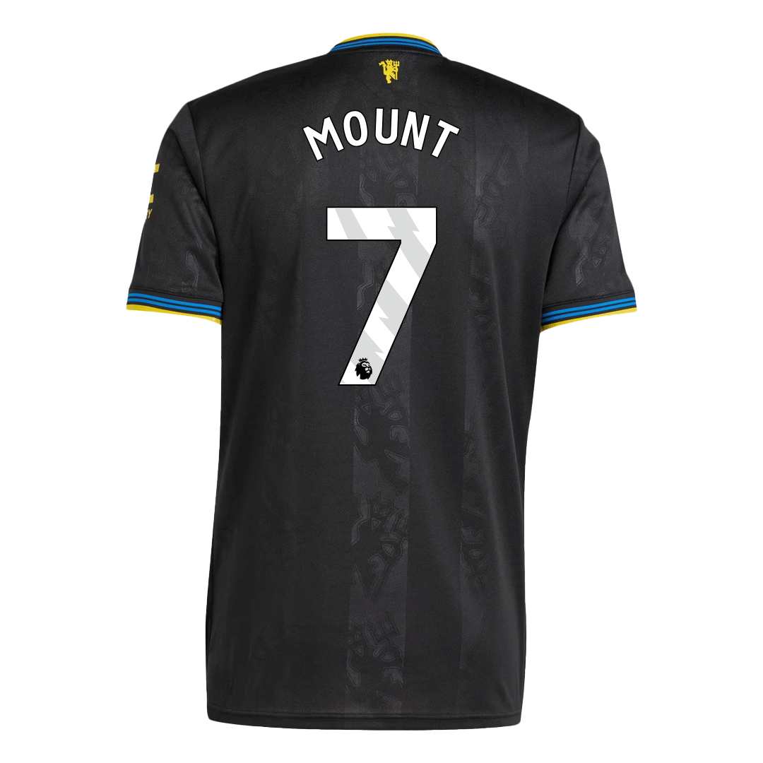 MOUNT #7 Men's Manchester United 2025/26 Third Away Soccer Jersey