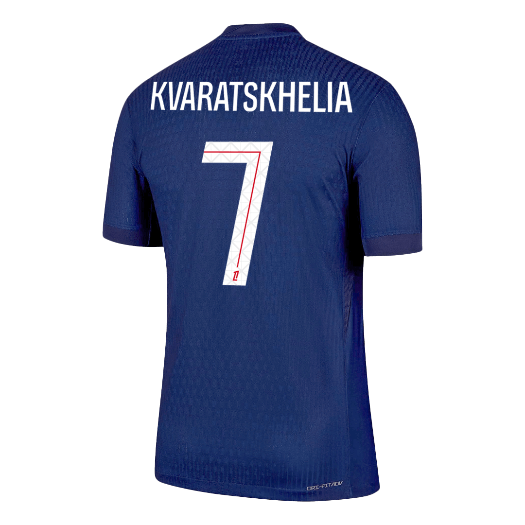 PSG 2025/26 Home Soccer Jersey - KVARATSKHELIA #7 (Player Edition)