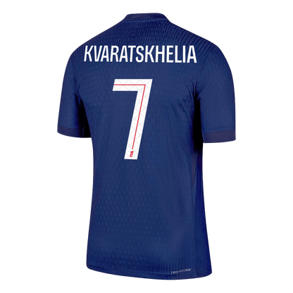 PSG 2025/26 Home Soccer Jersey - KVARATSKHELIA #7 (Player Edition)
