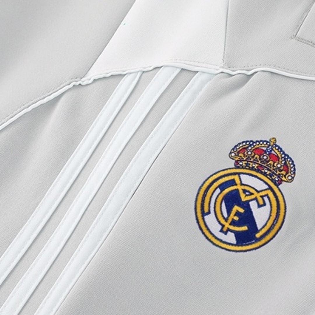 Real Madrid 2025/26 Home Training Jacket Gray