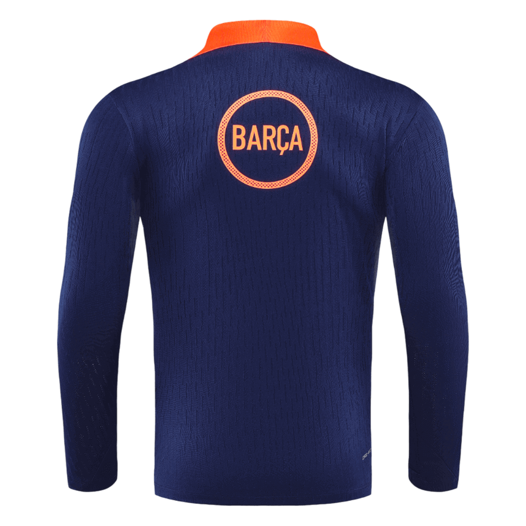 Kid's Barcelona 2025/26 Zipper Sweatshirt Kit