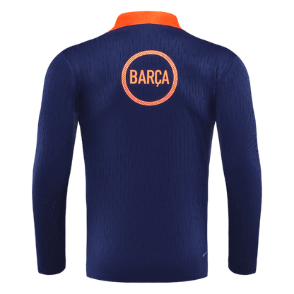 Kid's Barcelona 2025/26 Zipper Sweatshirt Kit
